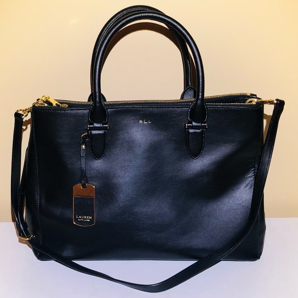 Ralph Lauren Handbags - Ralph Lauren Perfect Black Traveler Bag
